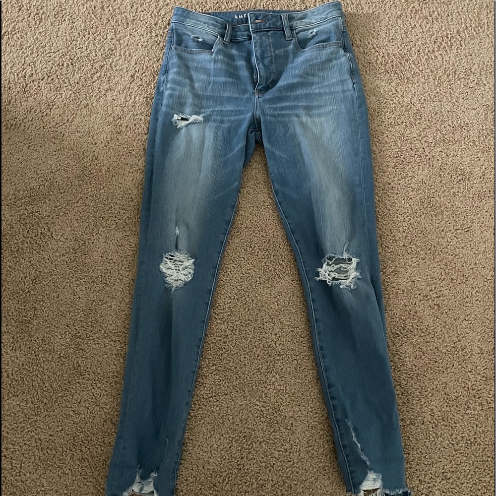 American Eagle High Waisted Skinny Jeans